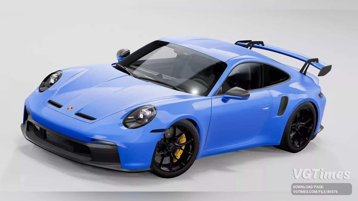 BeamNG.drive — Porsche 911 992 fix (0.36.x)