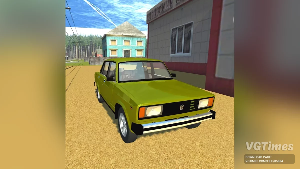 Simple Car Crash Physics Sim — Riva 2105 turbo