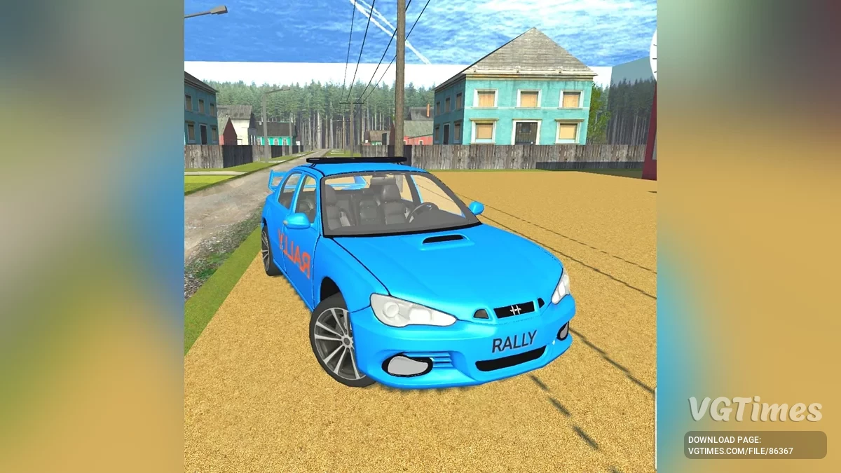 Simple Car Crash Physics Sim — Sunburst Rally