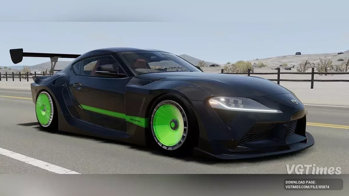BeamNG.drive — Toyota GR Supra v1.11 (0.36.x)