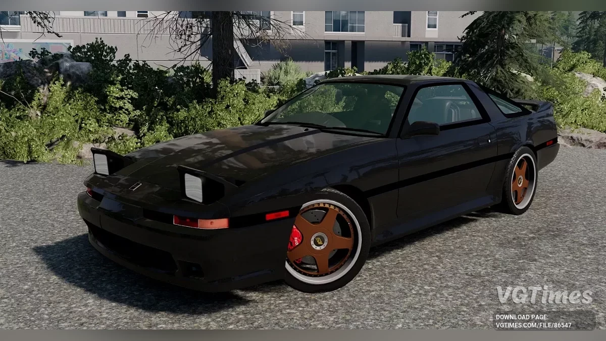 BeamNG.drive — Toyota Supra MK3 (JZA70) v3.2 (0.36.x)