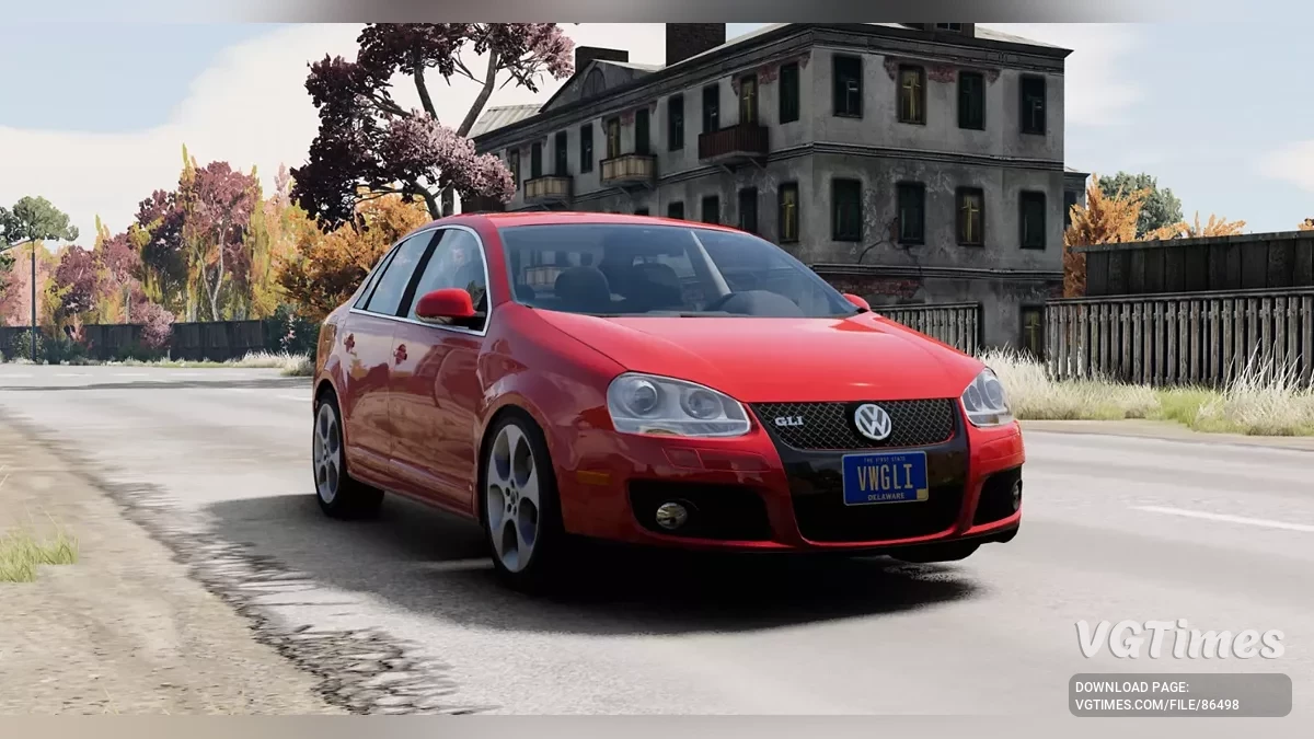 BeamNG.drive — Volkswagen Jetta V 2005-2010 v6 (0.36.x)
