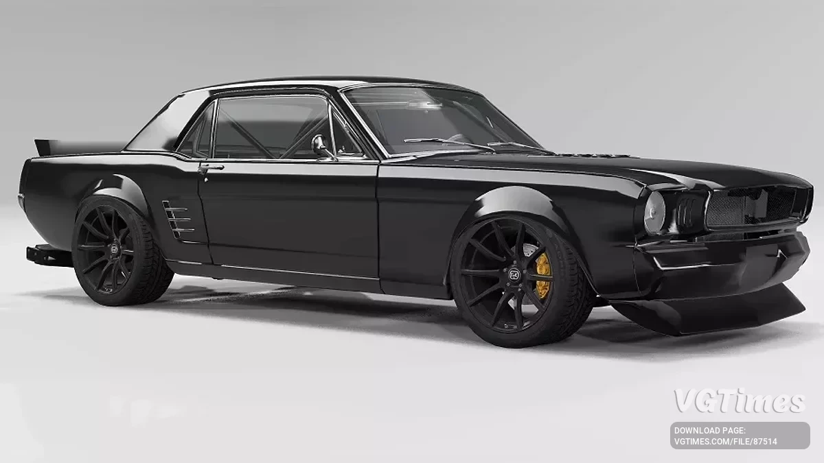 BeamNG.drive — 1965 Ford Mustang GT Coupe v3.05 (0.37.x)