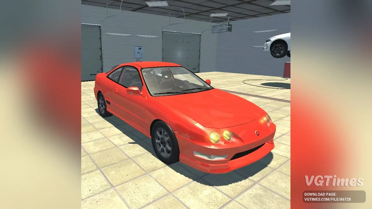 Not Simple Car Crash — Acura Integra Type-R