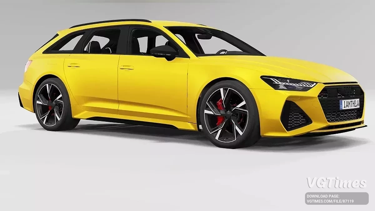 BeamNG.drive — Audi RS6 Avant (C8) 2020 v2.65 (0.36.x)