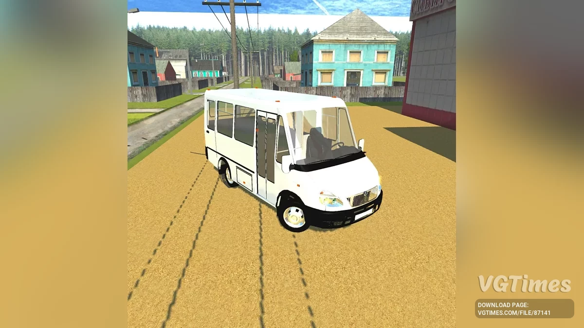 Simple Car Crash Physics Sim — БАЗ 2215 "Дельфин"