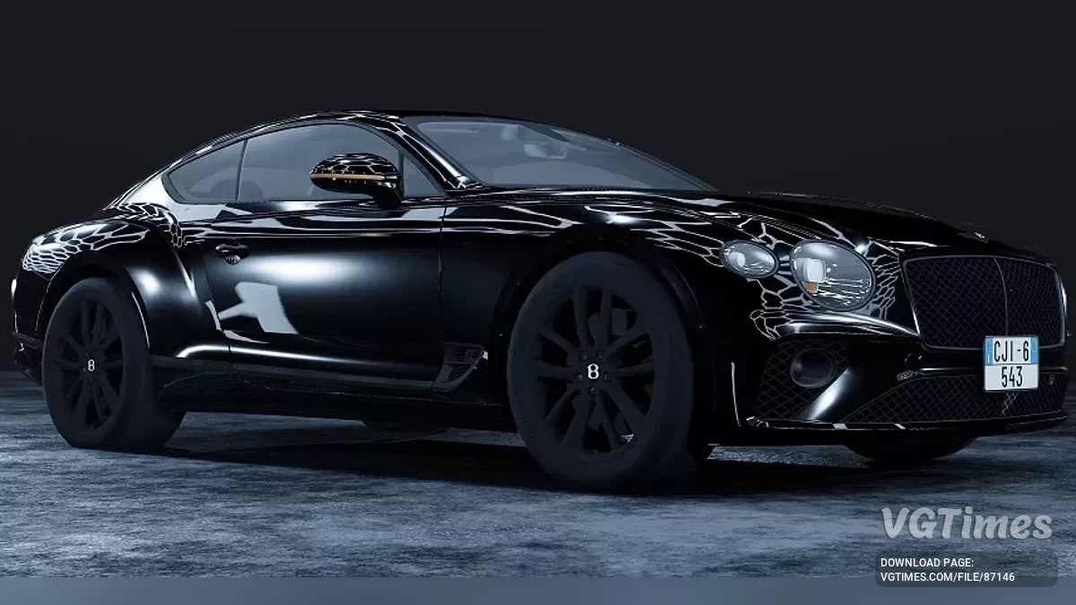 BeamNG.drive — Bentley Continental GT v2.60 (0.36.x)