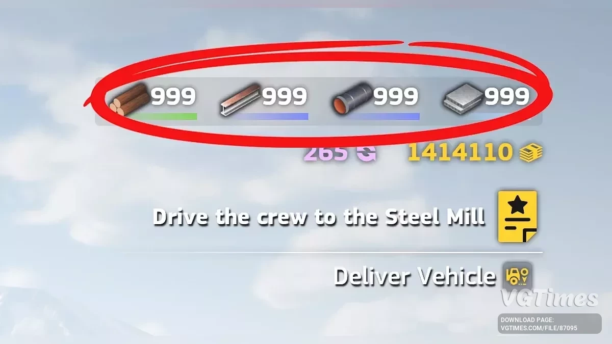 RoadCraft — Бесконечные ресурсы