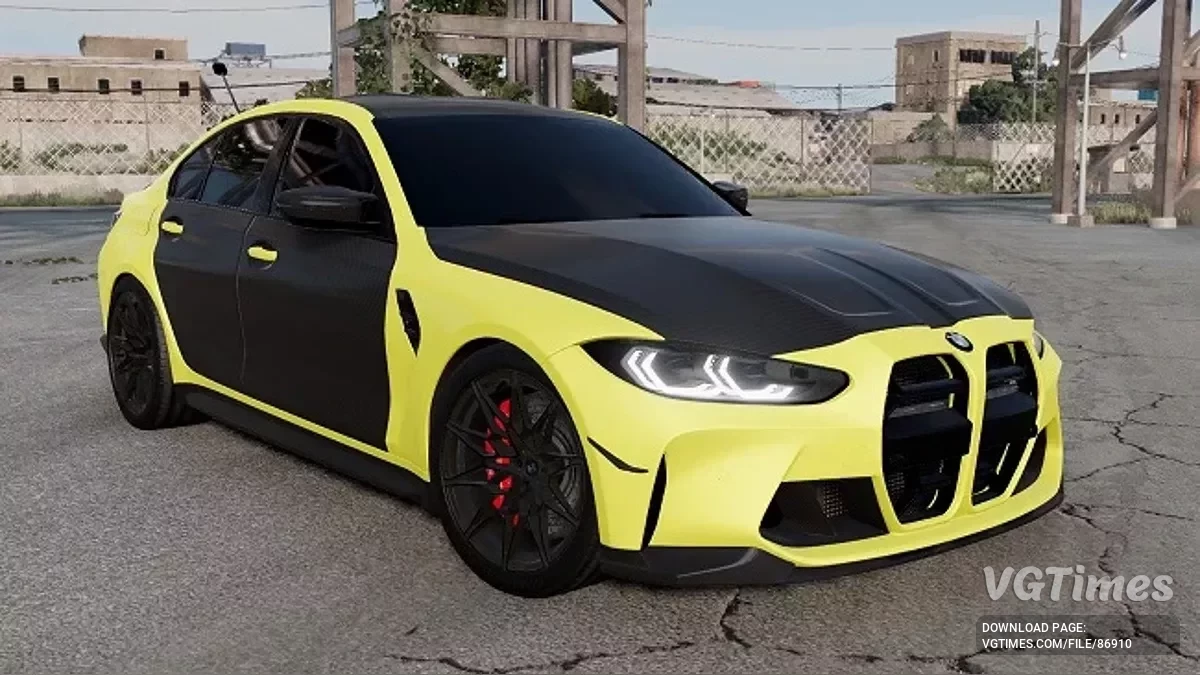 BeamNG.drive — BMW G80 M3 (Dom) v2.0 (0.36.x)