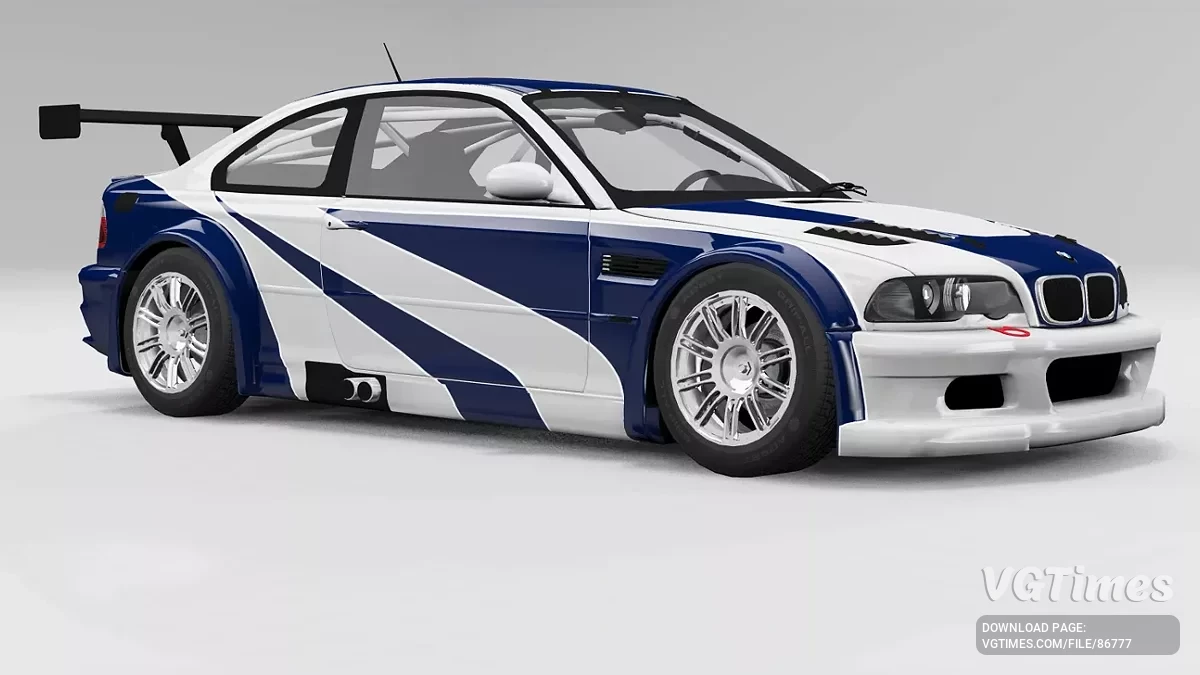 BeamNG.drive — BMW M3 From Most Wanted v2.16 (0.36.x)