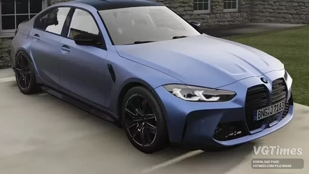 BeamNG.drive — BMW M3 G80-81 Full PBR (0.36.x)