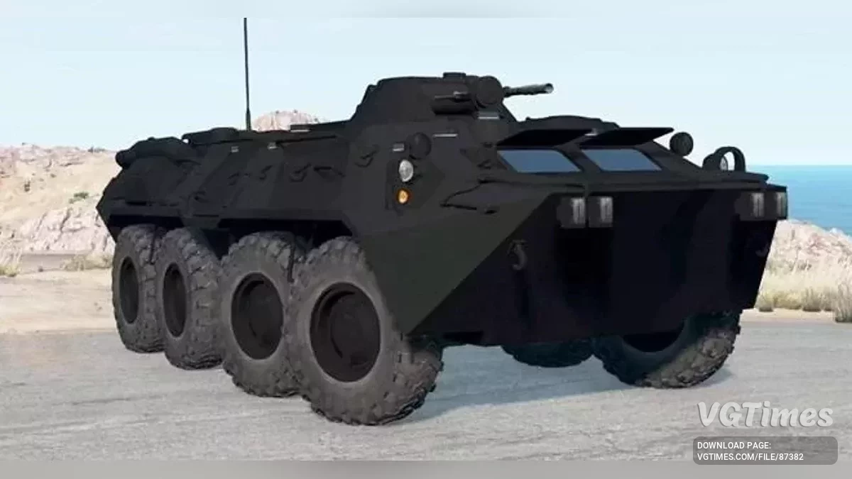 BeamNG.drive — BTR-80 Reworked v2.08 (0.37.x)