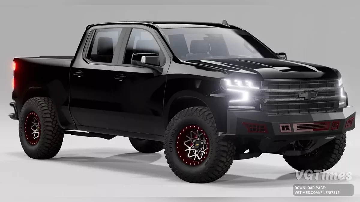 BeamNG.drive — Chevrolet Silverado Meteor v2.18 (0.36.x)