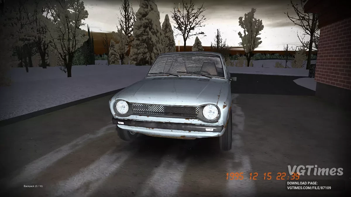 My Summer Car — Cтоковая Сатсума без номеров, карбюратор настроен, ключей от другого транспорта нет