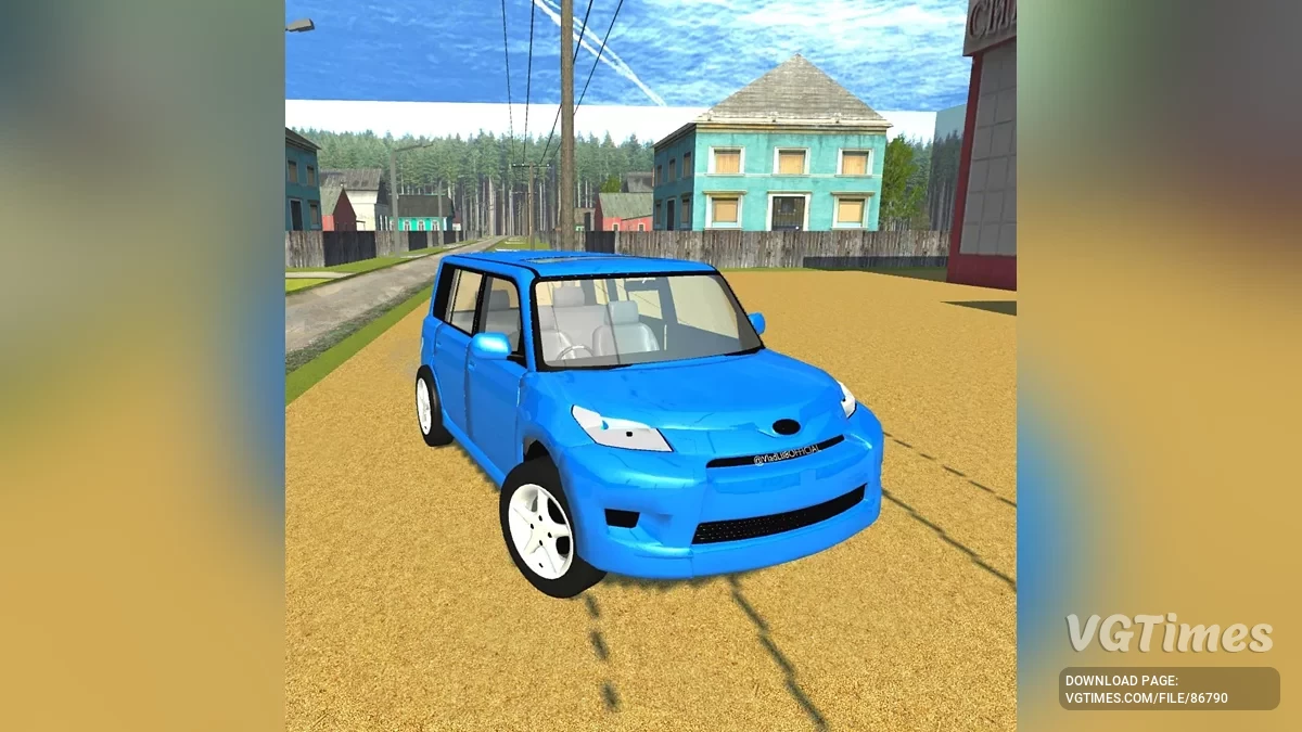 Simple Car Crash Physics Sim — Diahatsu Materia