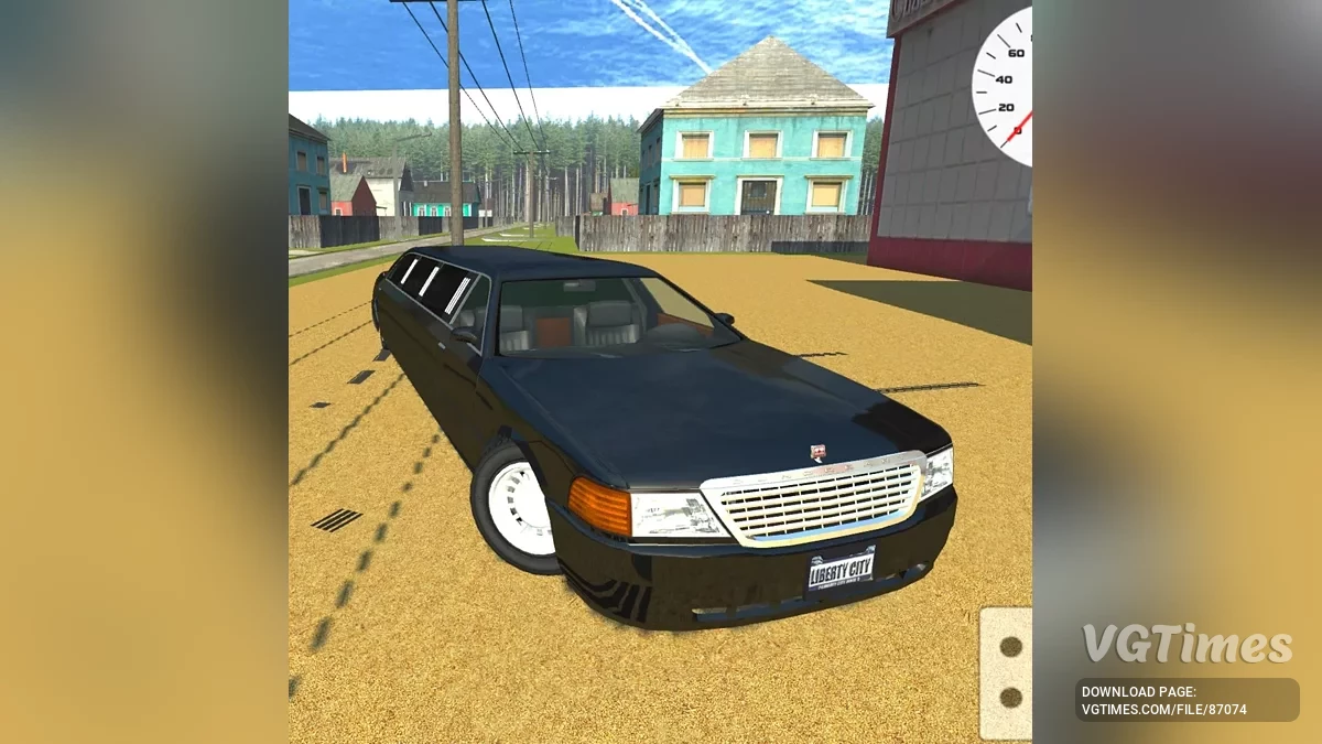 Simple Car Crash Physics Sim — Dundreary Stretch лимузин 2004