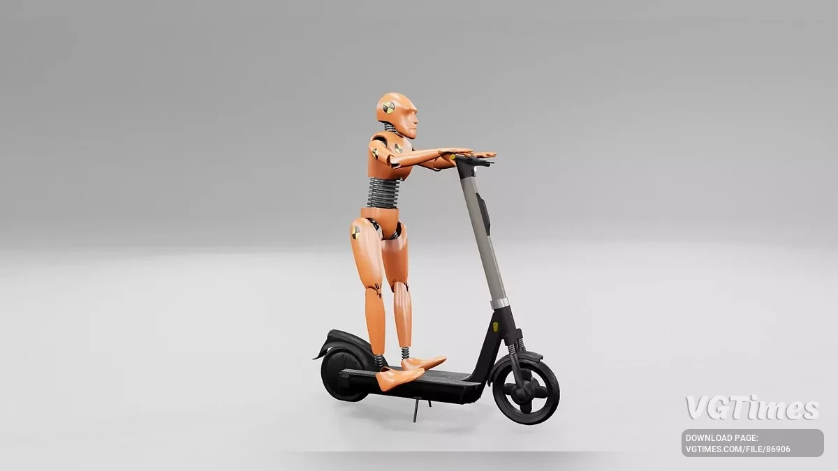 BeamNG.drive — Electric Scooter v2.10 (0.36.x)