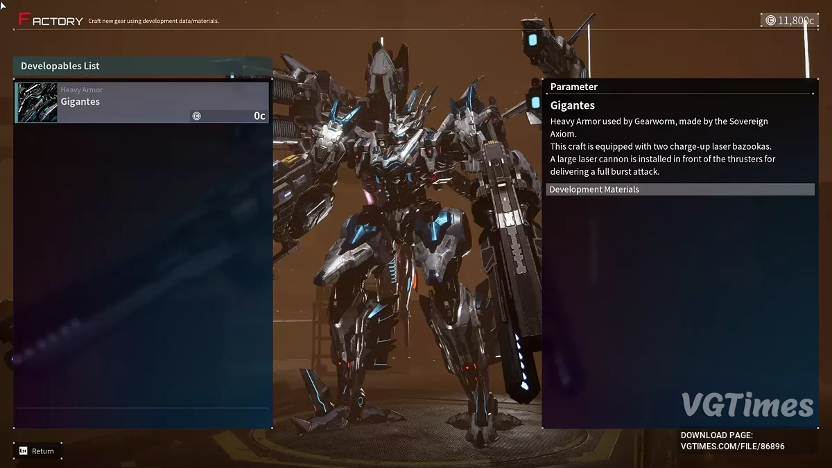 Daemon X Machina: Titanic Scion — Фабрика без затрат