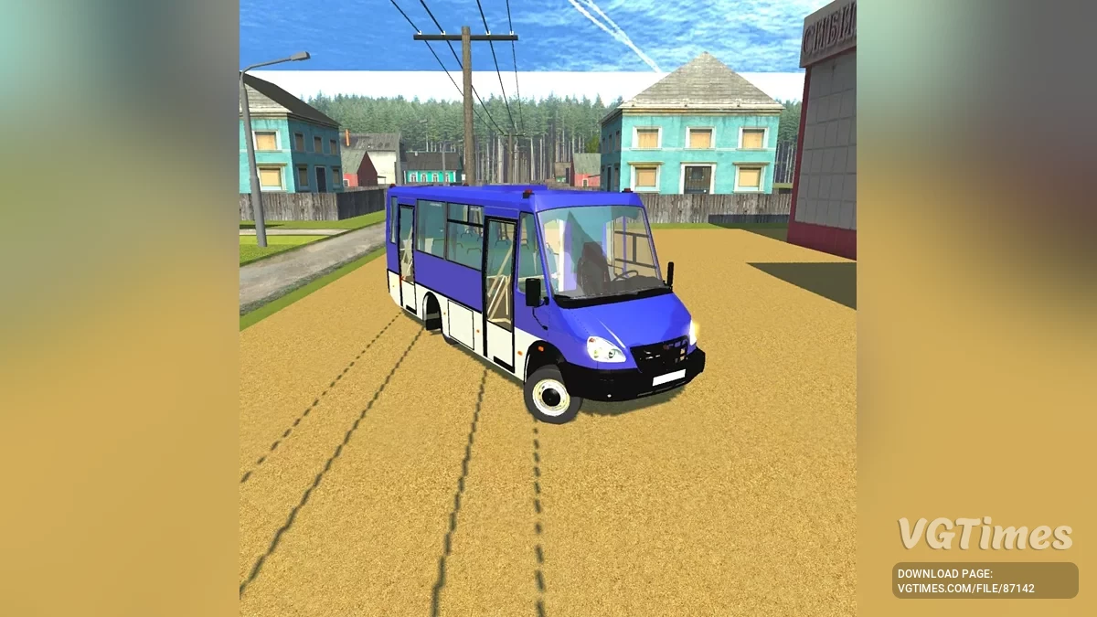 Simple Car Crash Physics Sim — ГАЛАЗ 3207 "Виктория"