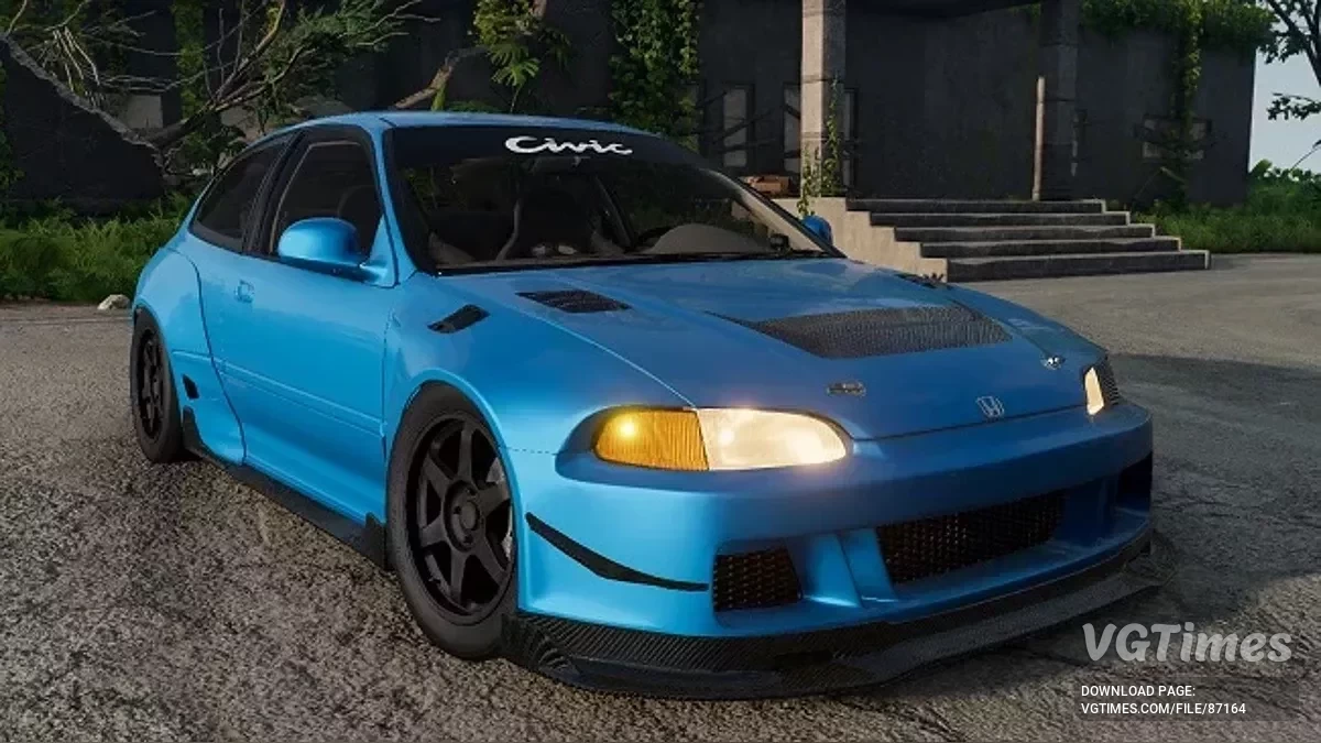 BeamNG.drive — Honda Civic EG6 v1.4 (0.36.x)