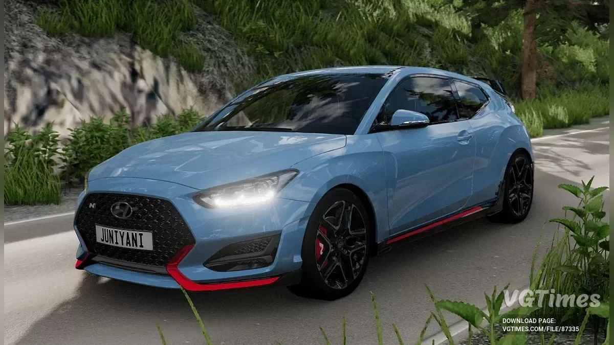BeamNG.drive — Hyundai Veloster N (2019+) v2.16 (0.36.x)