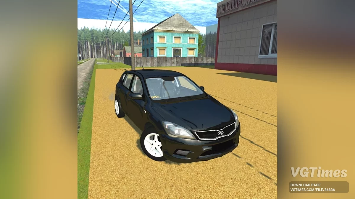 Simple Car Crash Physics Sim — Kia Ceed