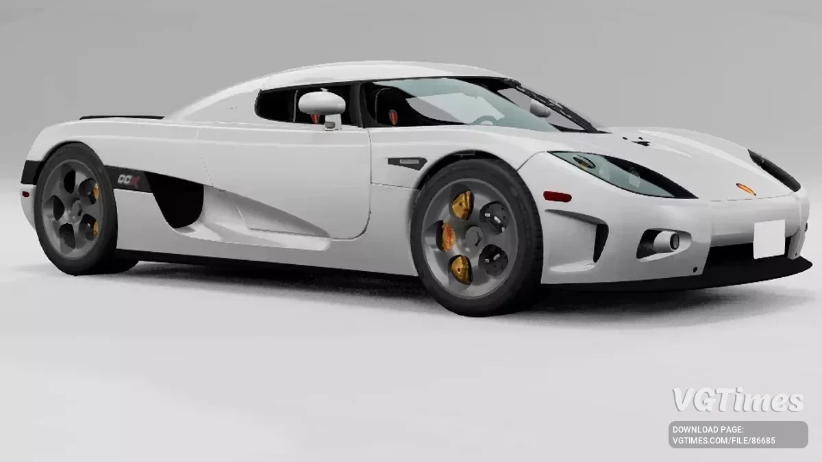 BeamNG.drive — Koenigsegg CCX v2.8.1 (0.36.x)