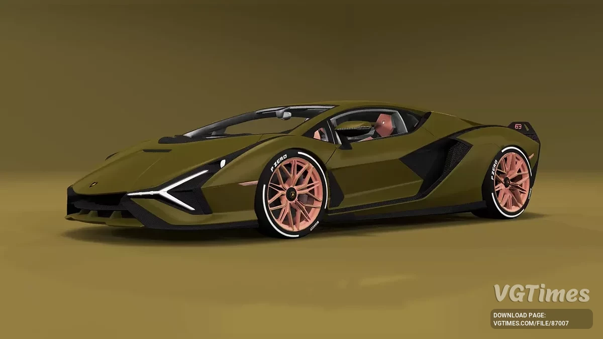 BeamNG.drive — Lamborghini Sian v2.16 (0.36.x)