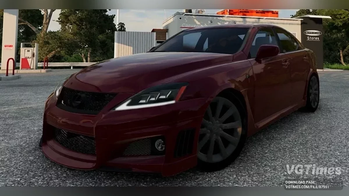 BeamNG.drive — Lexus IS F v2.70 (0.37.x)