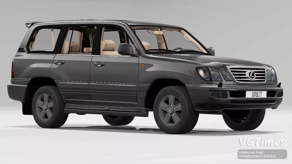 BeamNG.drive — Lexus LX 470 Limited Edition (2007) fixed (0.37.x)