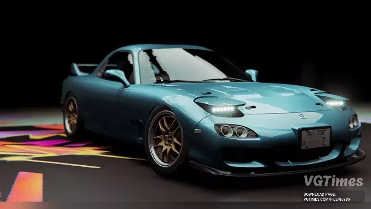 BeamNG.drive — Mazda RX-7 v3.14 (0.36.x)