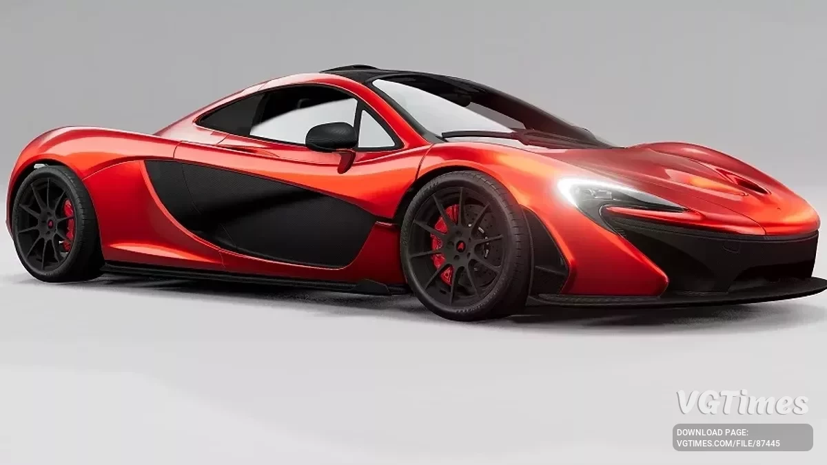 BeamNG.drive — Mclaren P1 v2.18 (0.37.x)