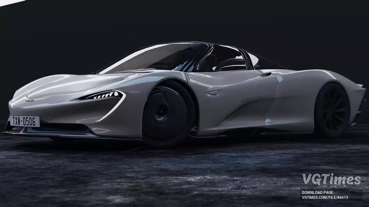 BeamNG.drive — Mclaren Speedtail v1.21 (0.36.x)