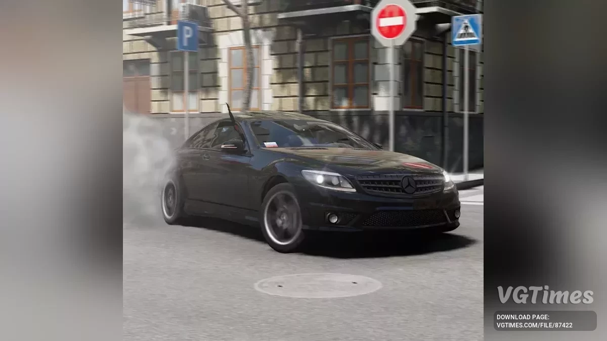 BeamNG.drive — Mercedes-Benz CL-Class (C216) v3.30 (0.37.x)