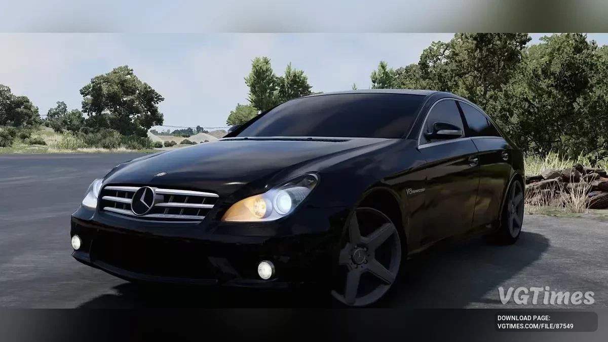 BeamNG.drive — Mercedes-Benz CLS (W219) v5.40 (0.37.x)