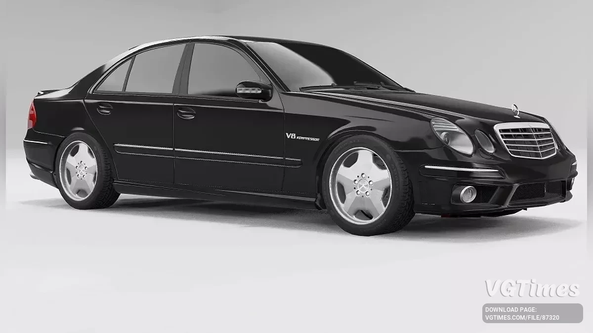 BeamNG.drive — Mercedes-Benz E-Class W211 v3.15 (0.36.x)