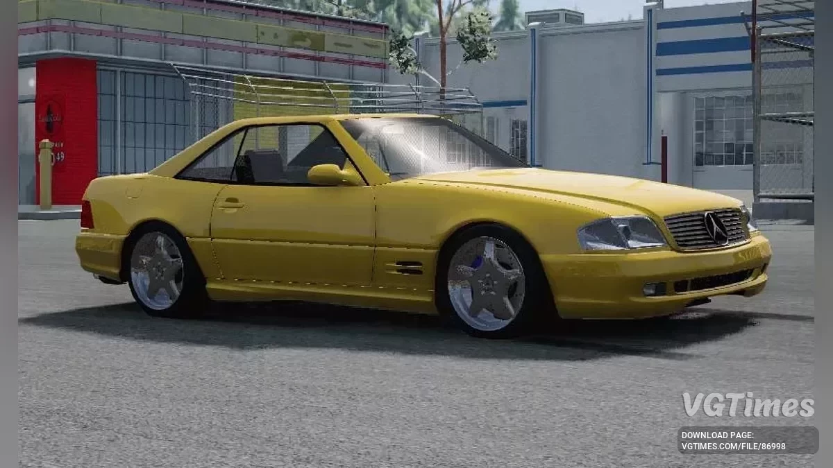 BeamNG.drive — Mercedes SL500 v2.40 (0.36.x)