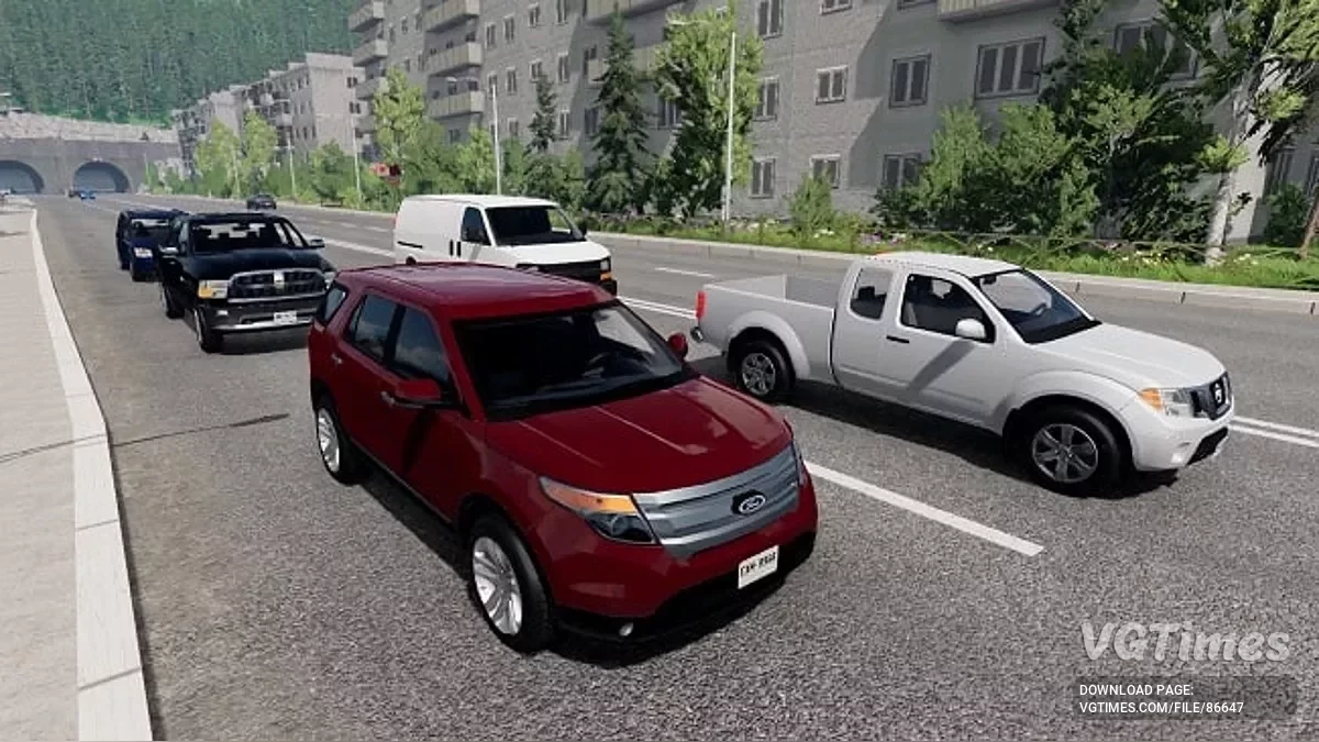 BeamNG.drive — Need for Speed Traffic Vehicles Pack v1.0 (0.36.x)