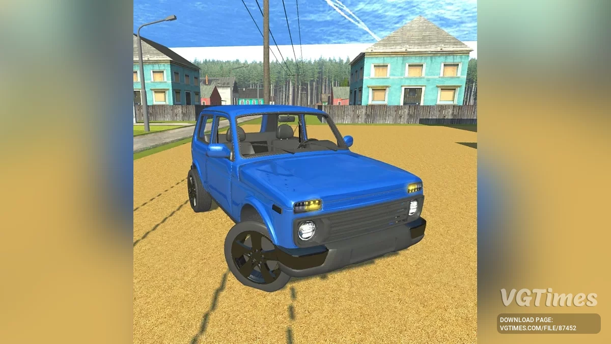 Simple Car Crash Physics Sim — Нива Урбан R21