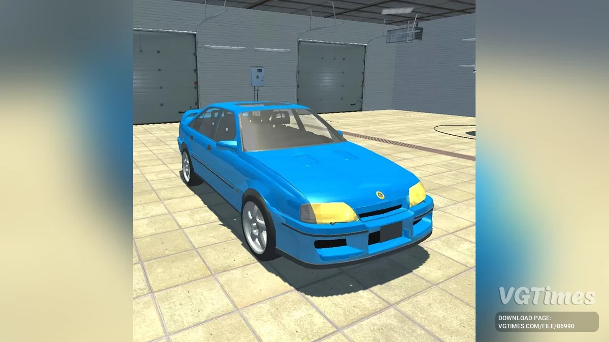 Not Simple Car Crash — Opel lotus carlton (omega)