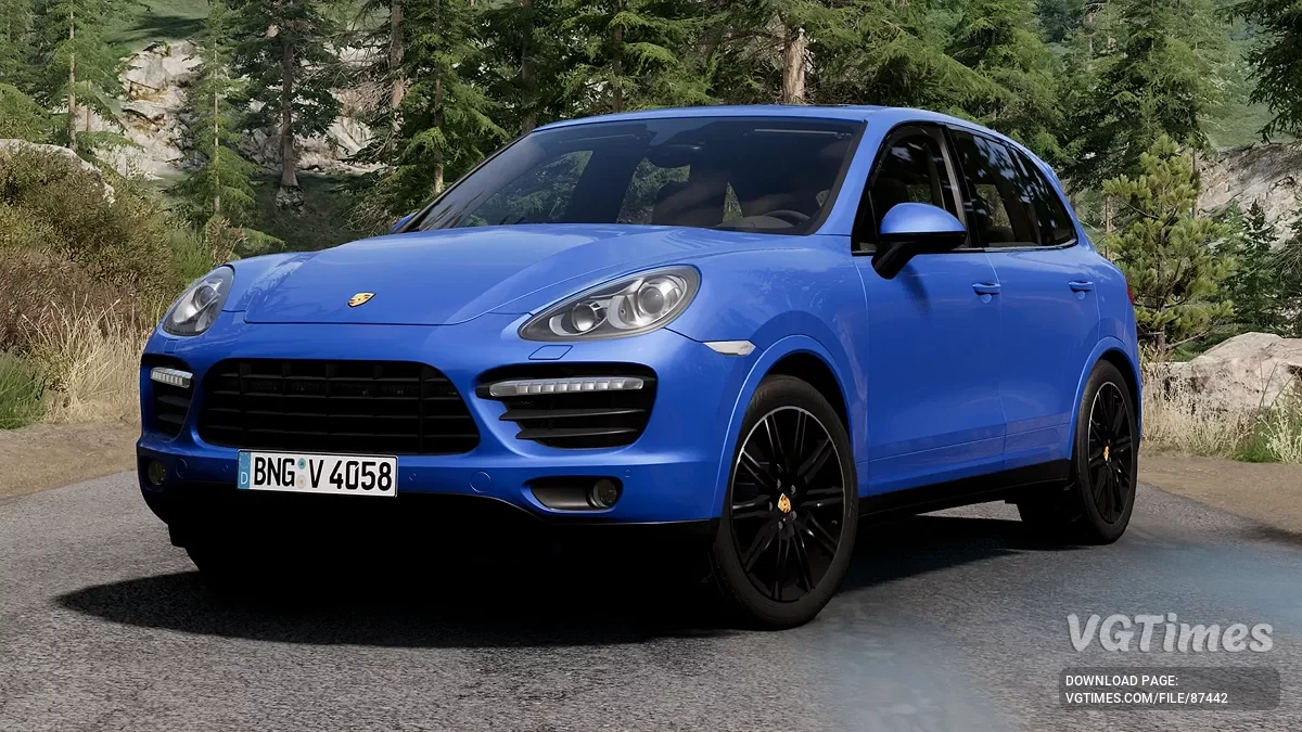 BeamNG.drive — Porsche Cayenne II [Release] (0.37.x)