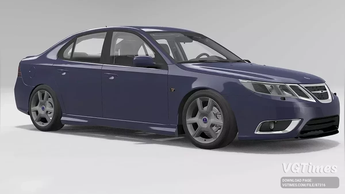 BeamNG.drive — SAAB 9-3 Turbo X v2.50 (0.36.x)