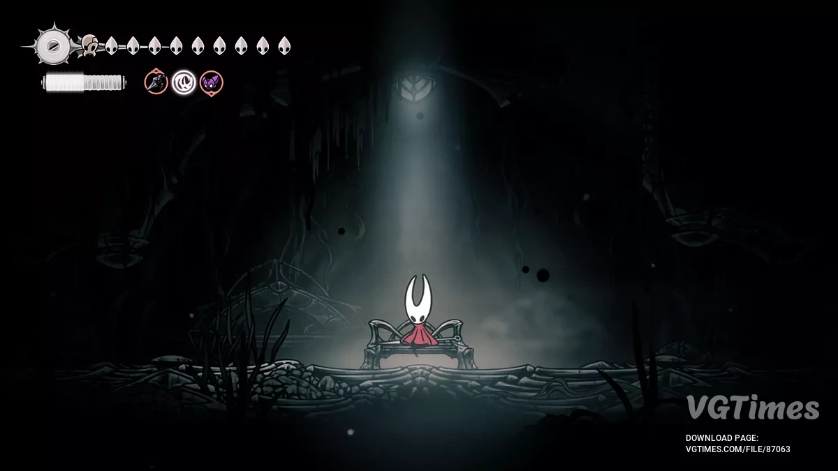 Hollow Knight: Silksong — Сохранение перед финальным боссом 3 акта, стальная душа, игра зачищена на 100%