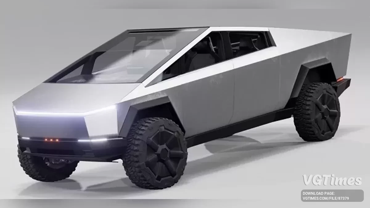 BeamNG.drive — Tesla Cybertruck v3.09 (0.37.x)
