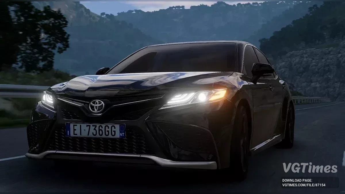 BeamNG.drive — Toyota Camry XV70 (2023) v2.50 (0.36.x)
