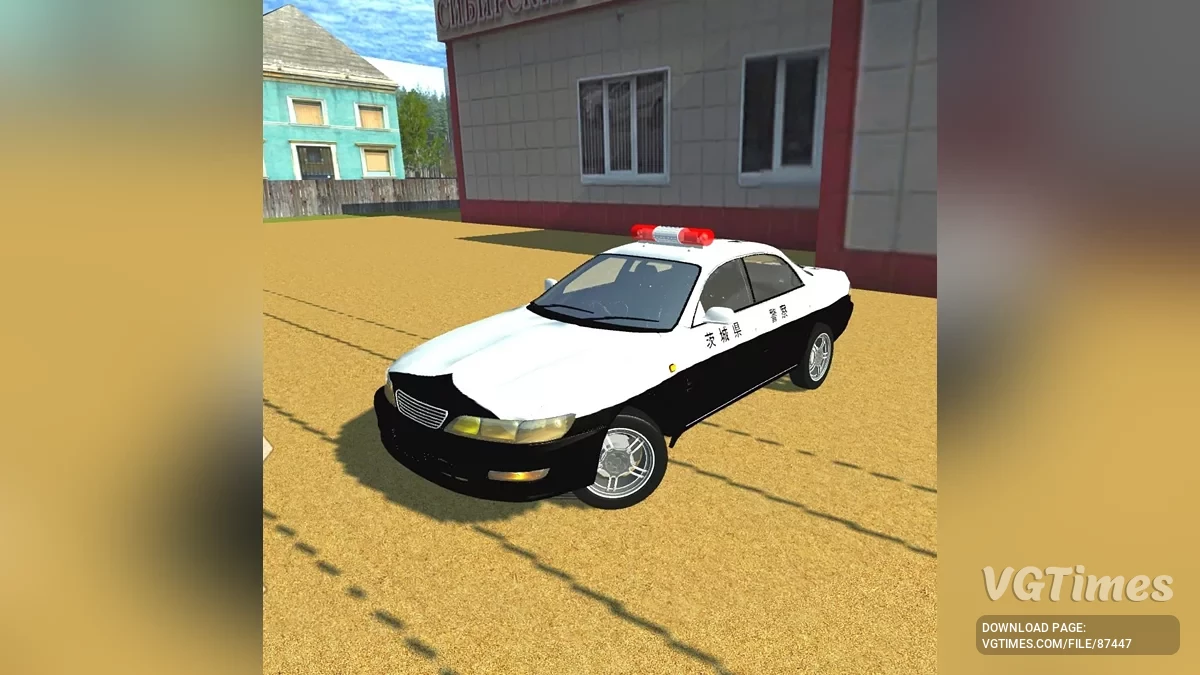 Simple Car Crash Physics Sim — Toyota Carina набор