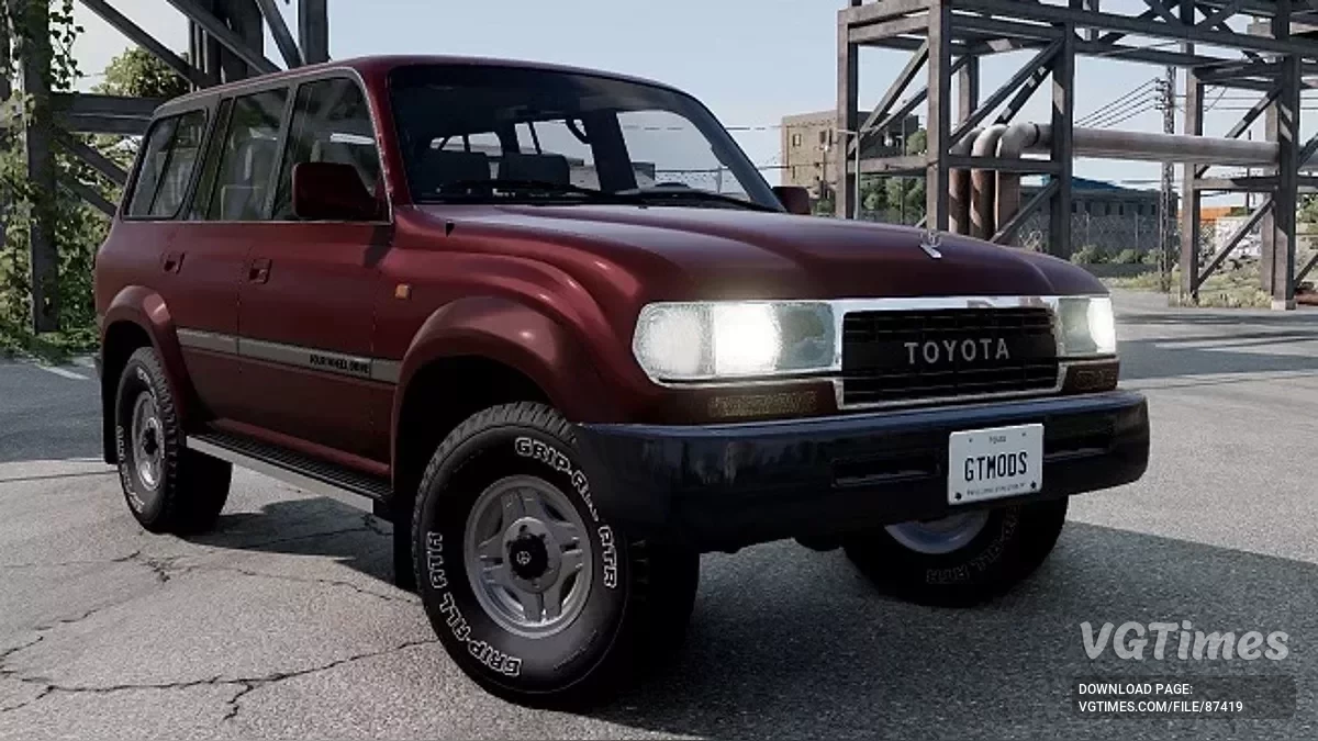 BeamNG.drive — Toyota Land Cruiser 80 Series v1.11 (0.37.x)