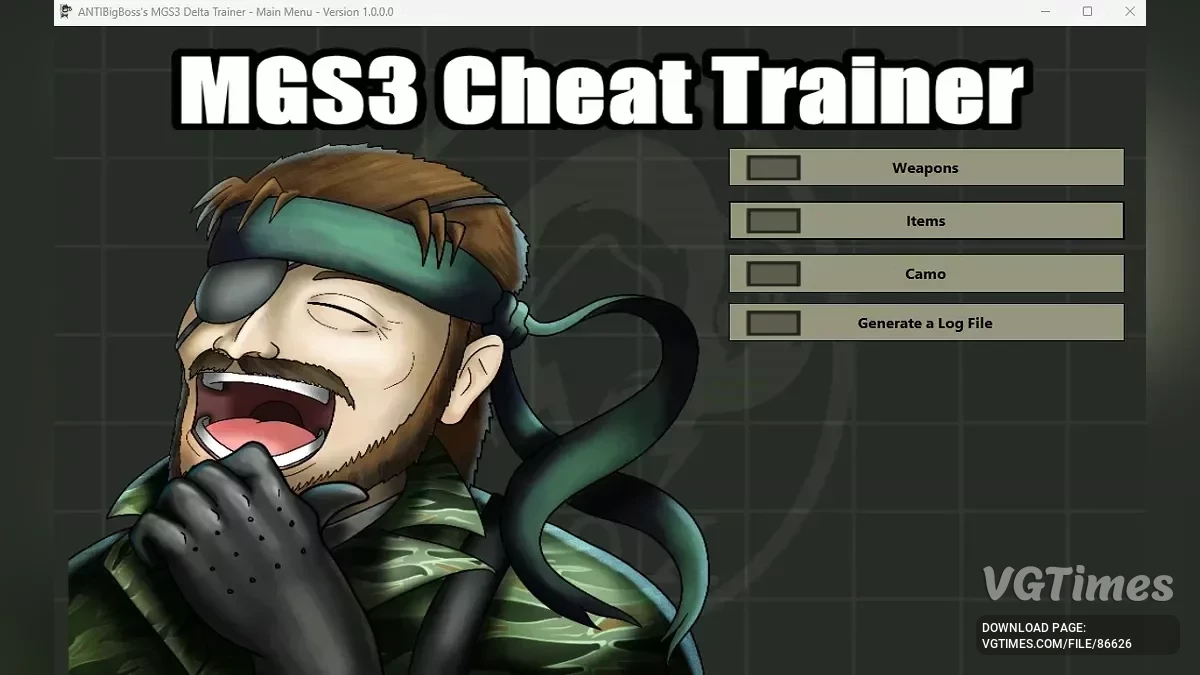 Metal Gear Solid Delta: Snake Eater — Трейнер (+3)