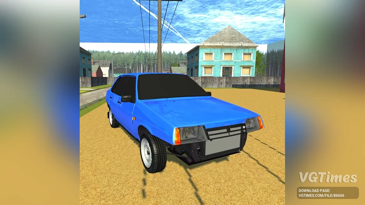 Simple Car Crash Physics Sim — ВАЗ 21099 без бамперов