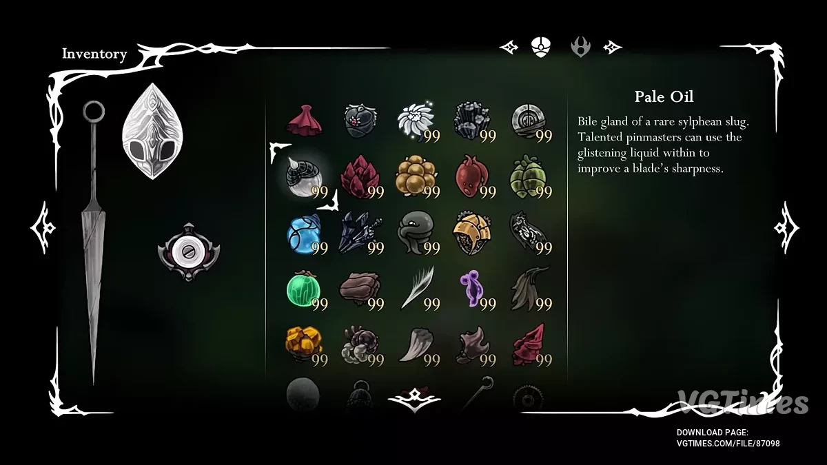 Hollow Knight: Silksong — Все гребни, инструменты, расходники, четки и умения